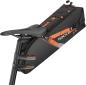 Preview: ROCKBROS | Satteltasche – Wasserdichte Fahrradtasche für Mountainbike und Rennrad, in Schwarz und Orange